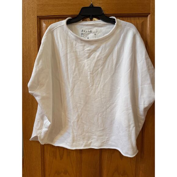 Frank & Eileen Olive Capelet White Cotton One Size - Picture 4 of 6